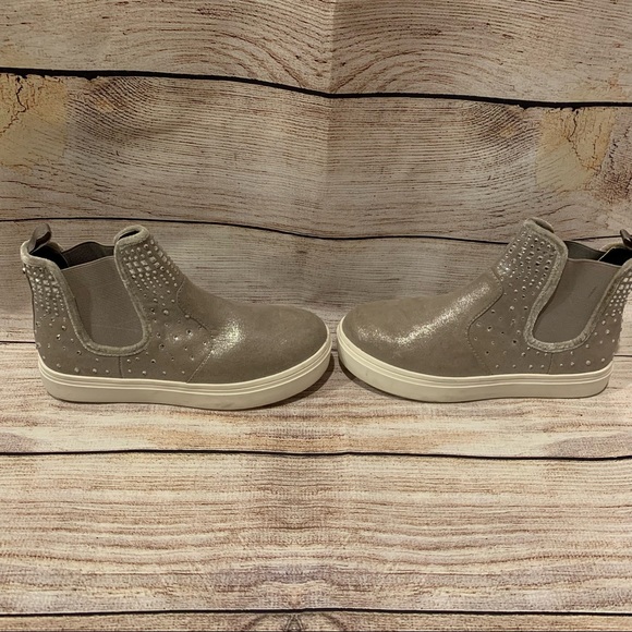 Stuart Weitzman Double Stones Sneakers Dark Gray - Picture 2 of 10